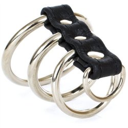 Gates of Hell - Metal 3-Ring Sex Toy